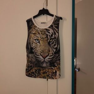 Leapord tank top
